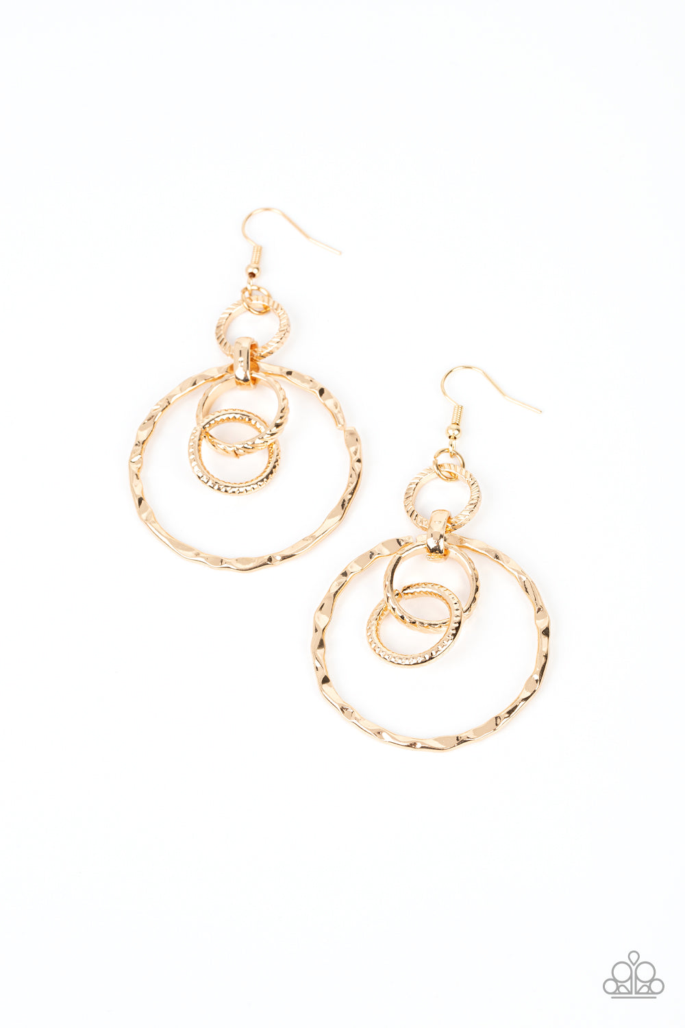 Twisted Temptation - Gold Paparazzi Accessories