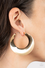 Load image into Gallery viewer, Power Curves - Gold Paparazzi Accessories
