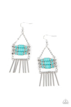 Load image into Gallery viewer, Tribal Tapestry - Blue Paparazzi Accessories
