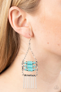 Tribal Tapestry - Blue Paparazzi Accessories
