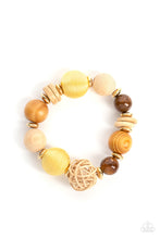 Load image into Gallery viewer, Happily Homespun - Yellow Paparazzi Accessories
