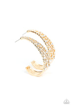 Load image into Gallery viewer, Cold as Ice - Gold Paparazzi Accessories
