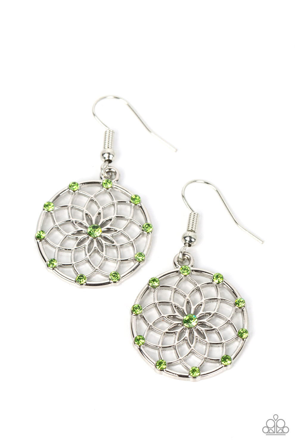 Springtime Salutations - Green Paparazzi Accessories