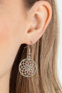 Springtime Salutations - Green Paparazzi Accessories