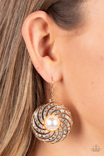Load image into Gallery viewer, Vintage Vortex - Gold Paparazzi Accessories
