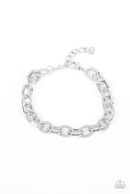 Load image into Gallery viewer, Double Clutch - Silver Paparazzi Accessories
