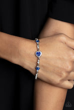 Load image into Gallery viewer, Amor Actually - Blue Paparazzi Accessories
