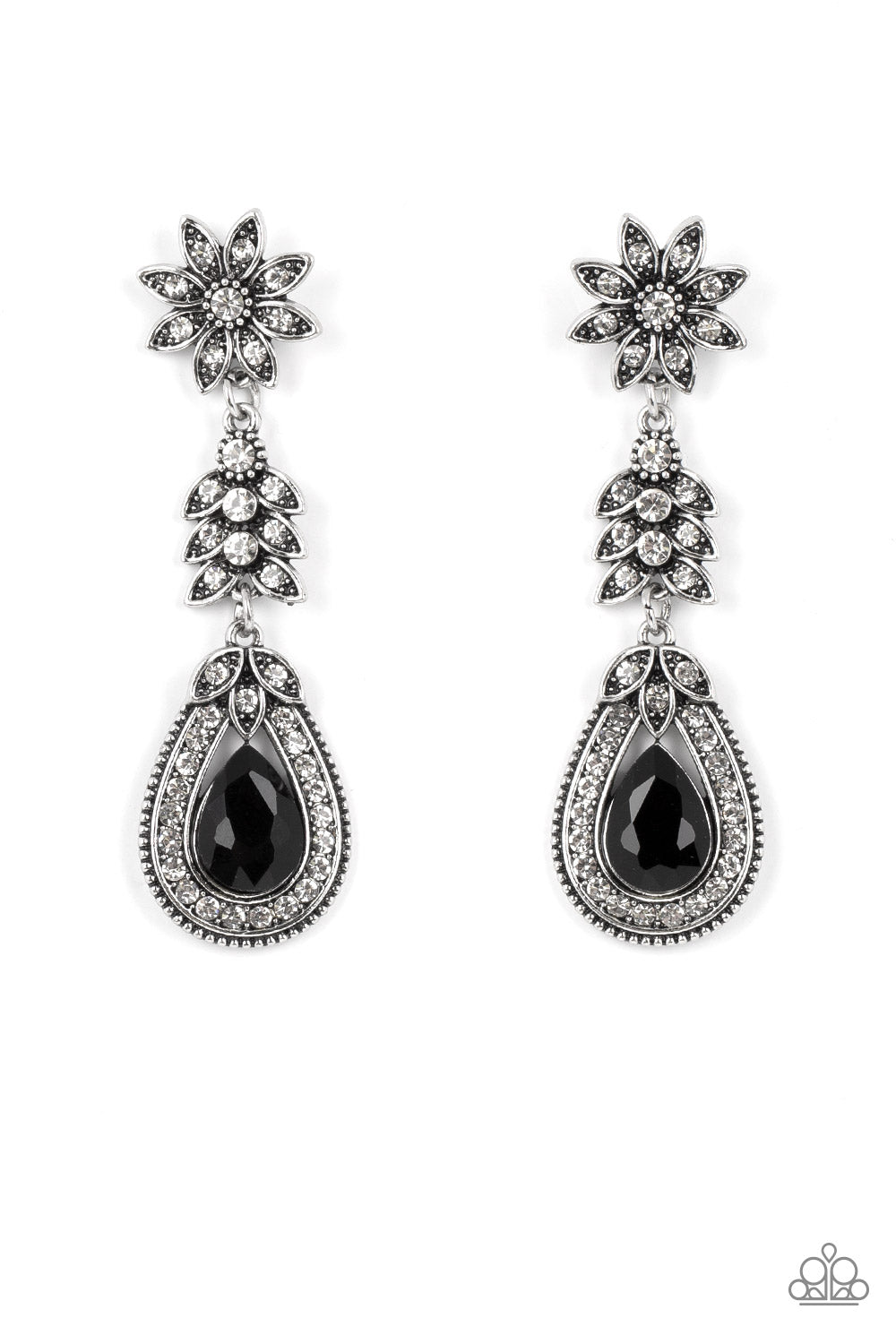 Floral Fantasy - Black Paparazzi Accessories
