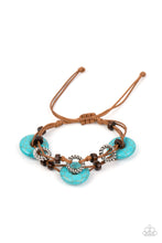 Load image into Gallery viewer, Quarry Quandary - Blue Paparazzi Accessories
