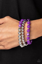 Load image into Gallery viewer, Summer Sabbatical - Purple Paparazzi Accessories
