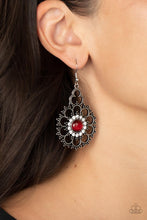 Load image into Gallery viewer, Floral Renaissance - Red Paparazzi Accessories
