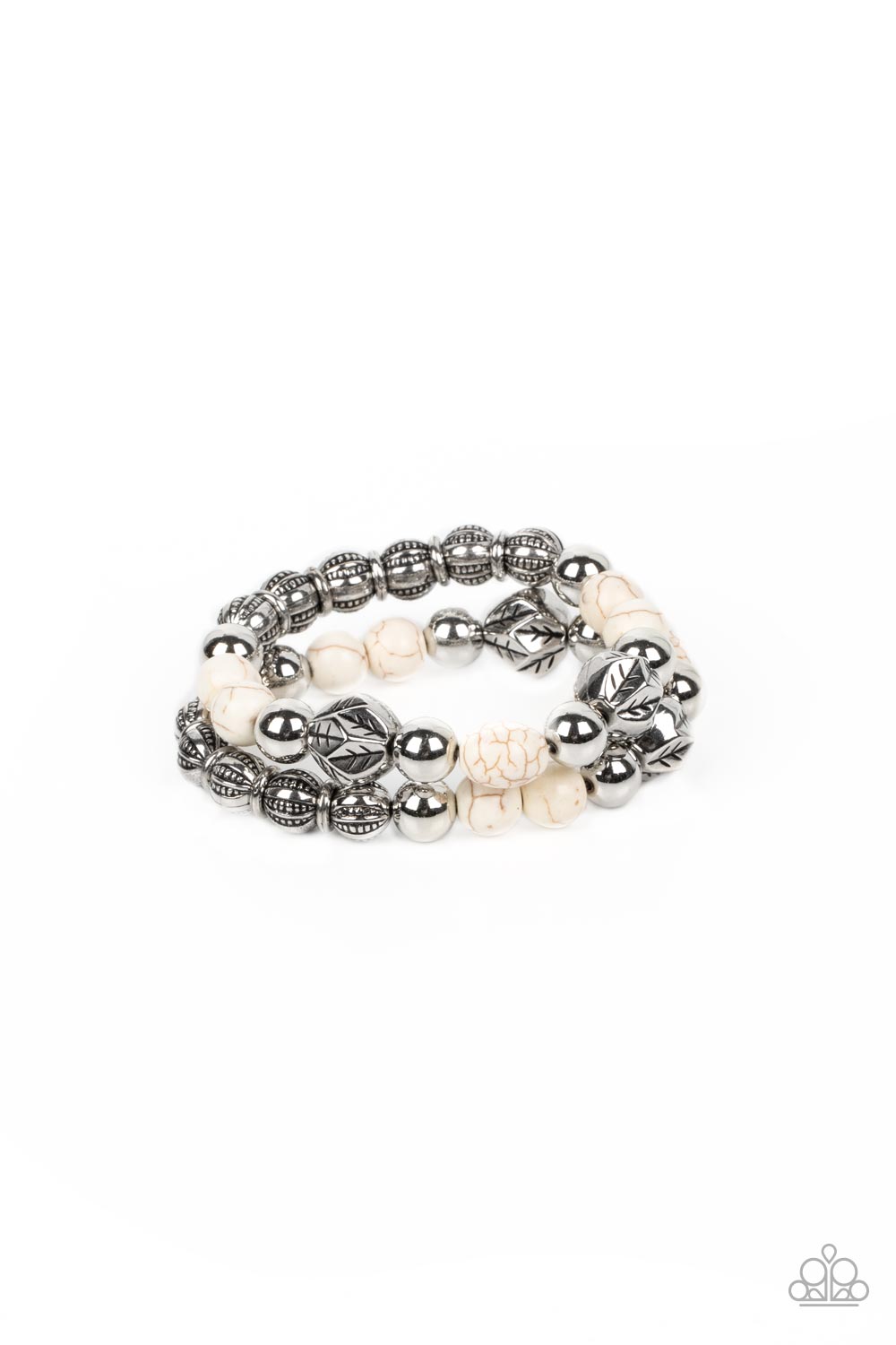 Sagebrush Saga - White Paparazzi Accessories
