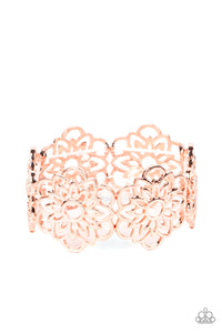 Baroque Bouquet - Gold Paparazzi Accessories