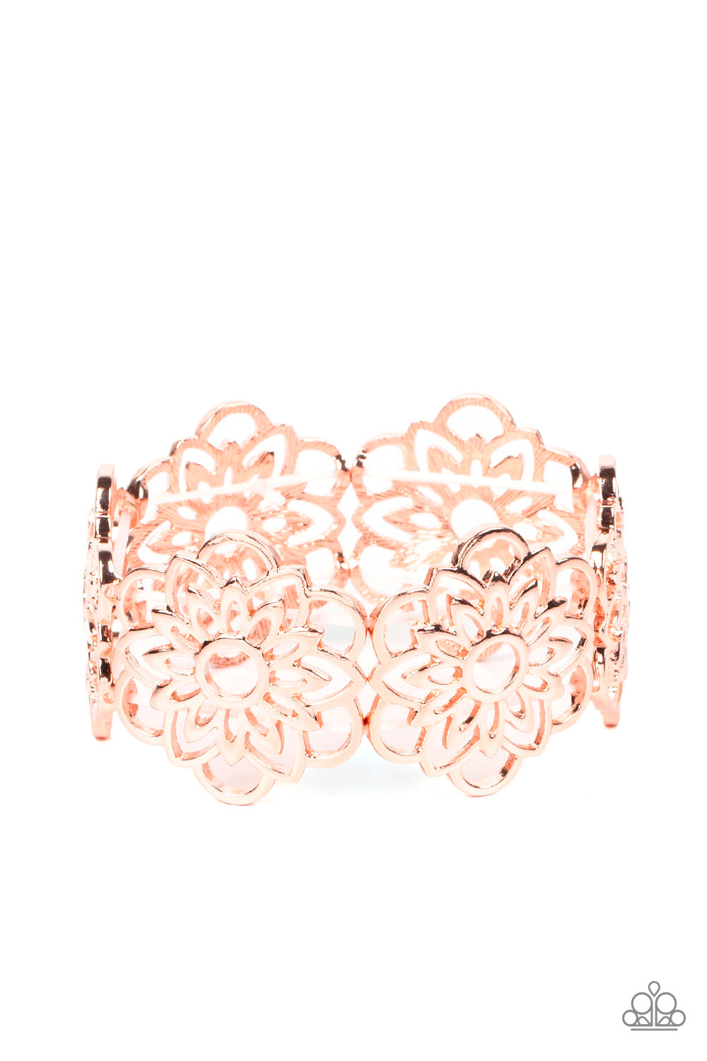 Baroque Bouquet - Gold Paparazzi Accessories