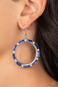 Gritty Glow - Blue Paparazzi Accessories