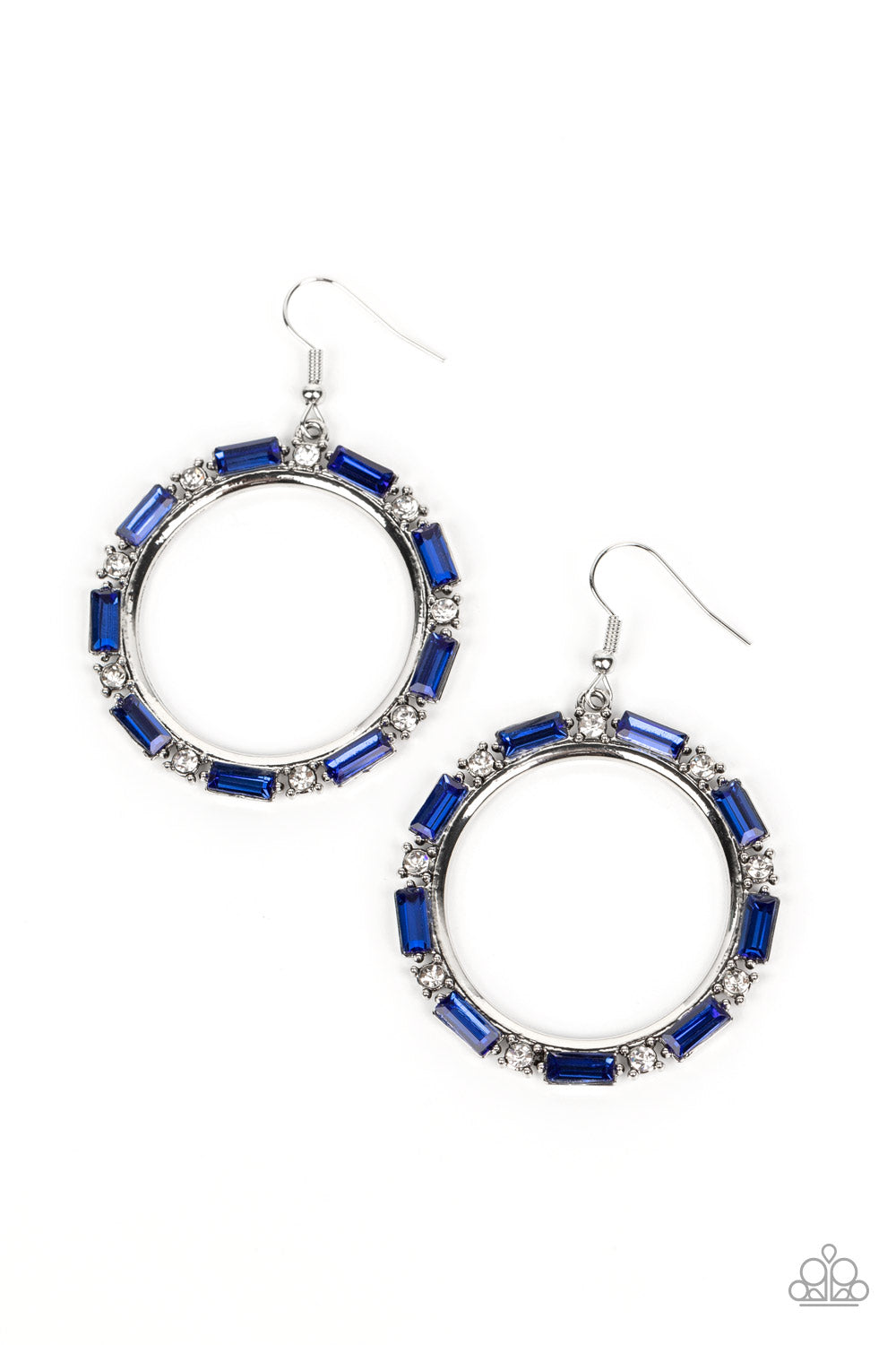 Gritty Glow - Blue Paparazzi Accessories