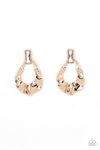 Metro Meltdown - Gold Paparazzi Accessories
