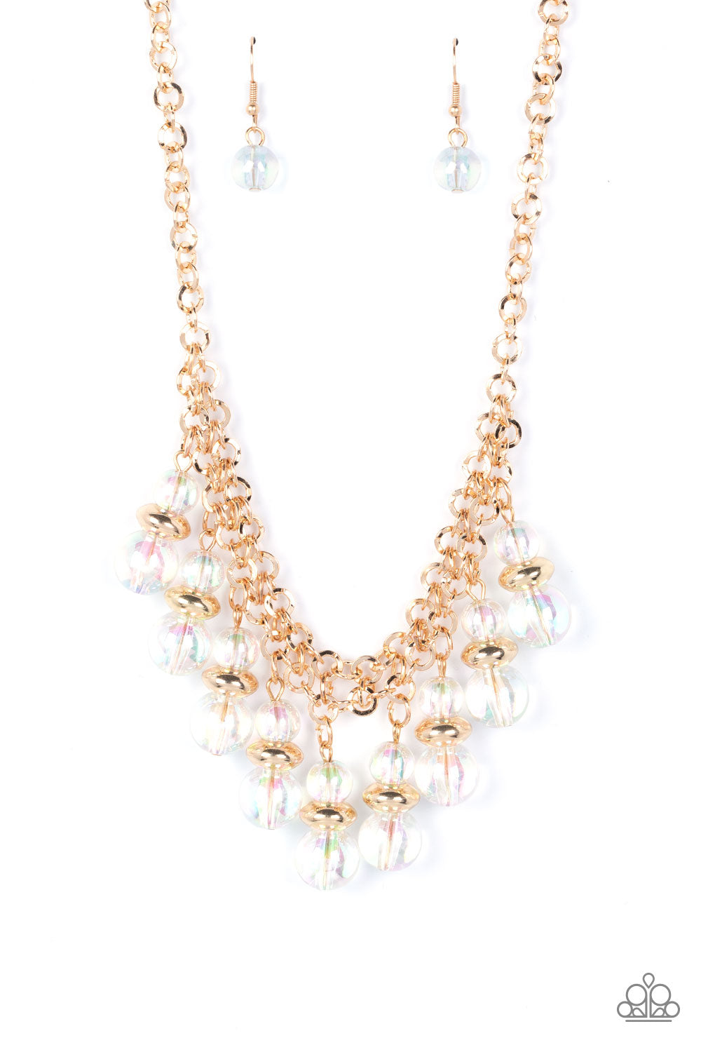Deep Space Diva - Gold Paparazzi Accessories