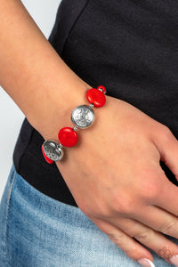 Oasis Orchard - Red Paparazzi Accessories