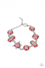 Load image into Gallery viewer, Speckled Shimmer - Red Paparazzi Accessories
