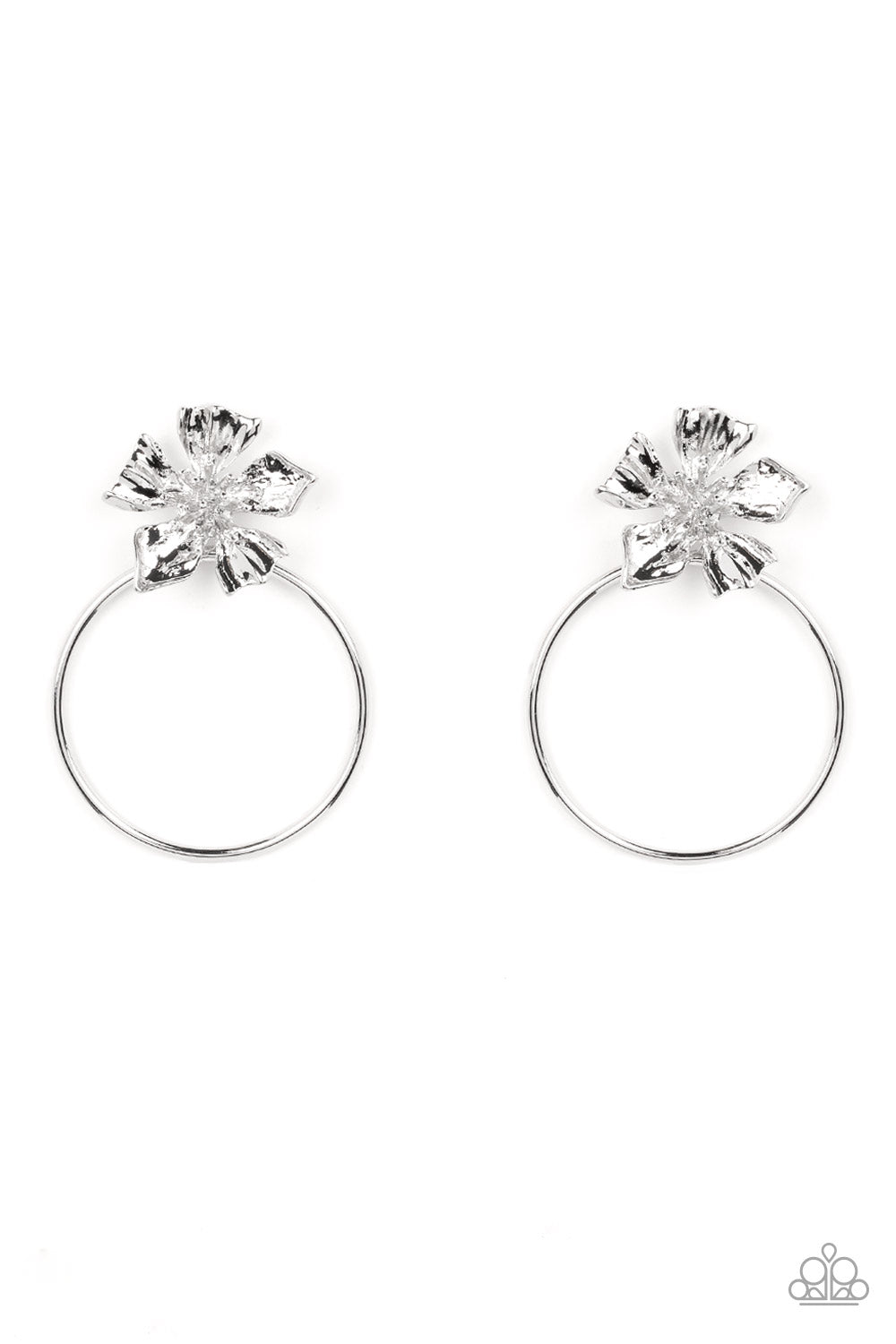 Buttercup Bliss - Silver Paparazzi Accessories