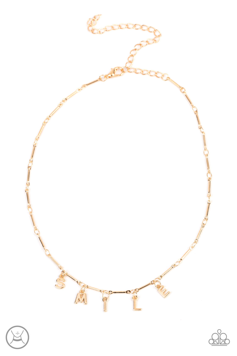 Say My Name - Gold Paparazzi Accessories