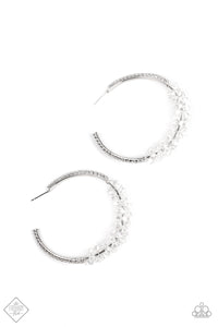 Bubble-Bursting Bling - White Paparazzi Accessories