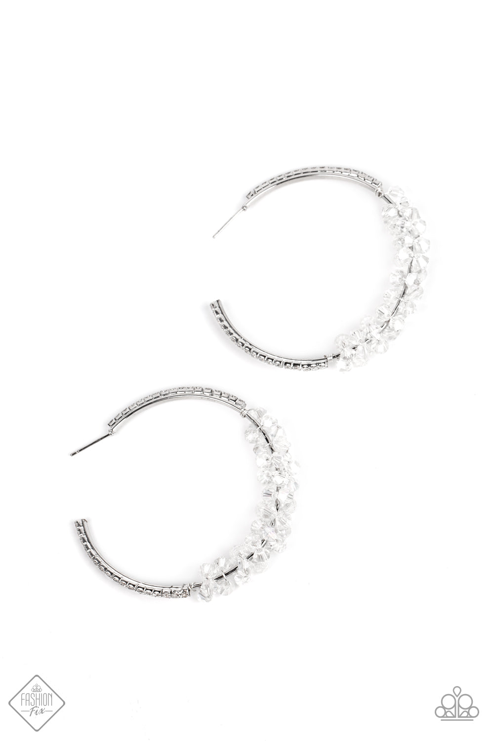 Bubble-Bursting Bling - White Paparazzi Accessories