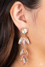Load image into Gallery viewer, Space Age Sparkle - Gold Paparazzi Accessories
