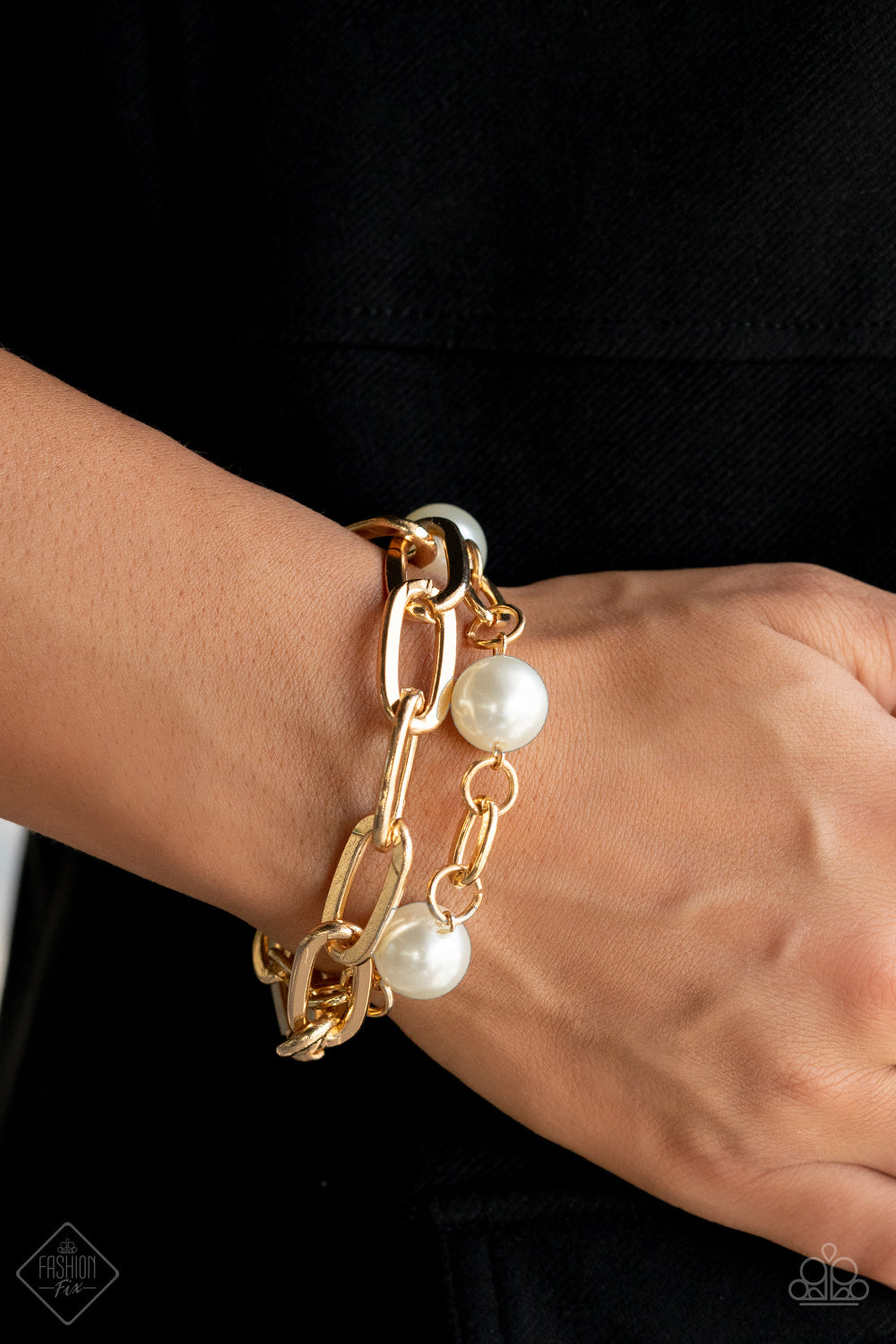 Nautical Mileage - Gold Paparazzi Accessories