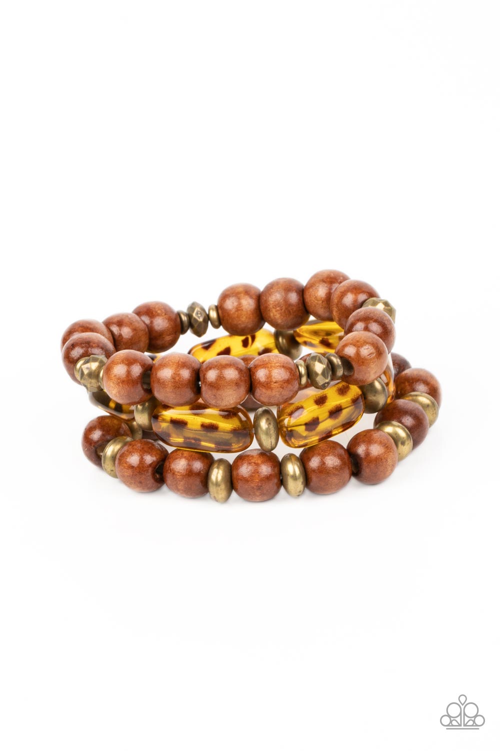 WILD-Mannered - Brass Paparazzi Accessories