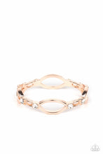 Load image into Gallery viewer, Interwoven Illusion - Rose Gold Paparazzi Accessories
