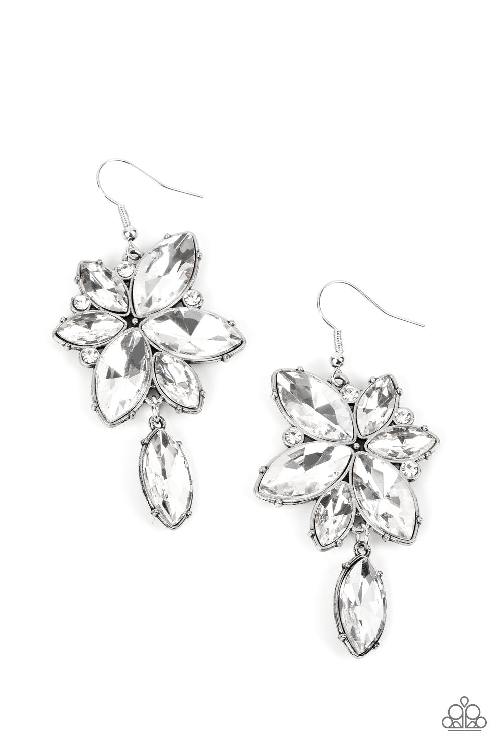 Radiant Retrospection - White Paparazzi Accessories