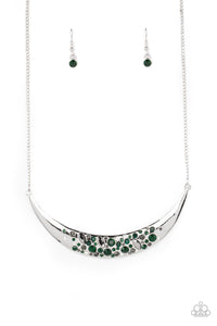 Bejeweled Baroness - Green Paparazzi Accessories