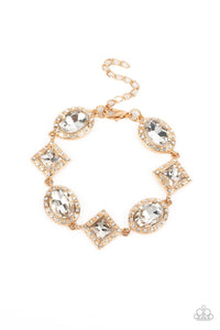 Decade of Dazzle - Gold Paparazzi Accessories