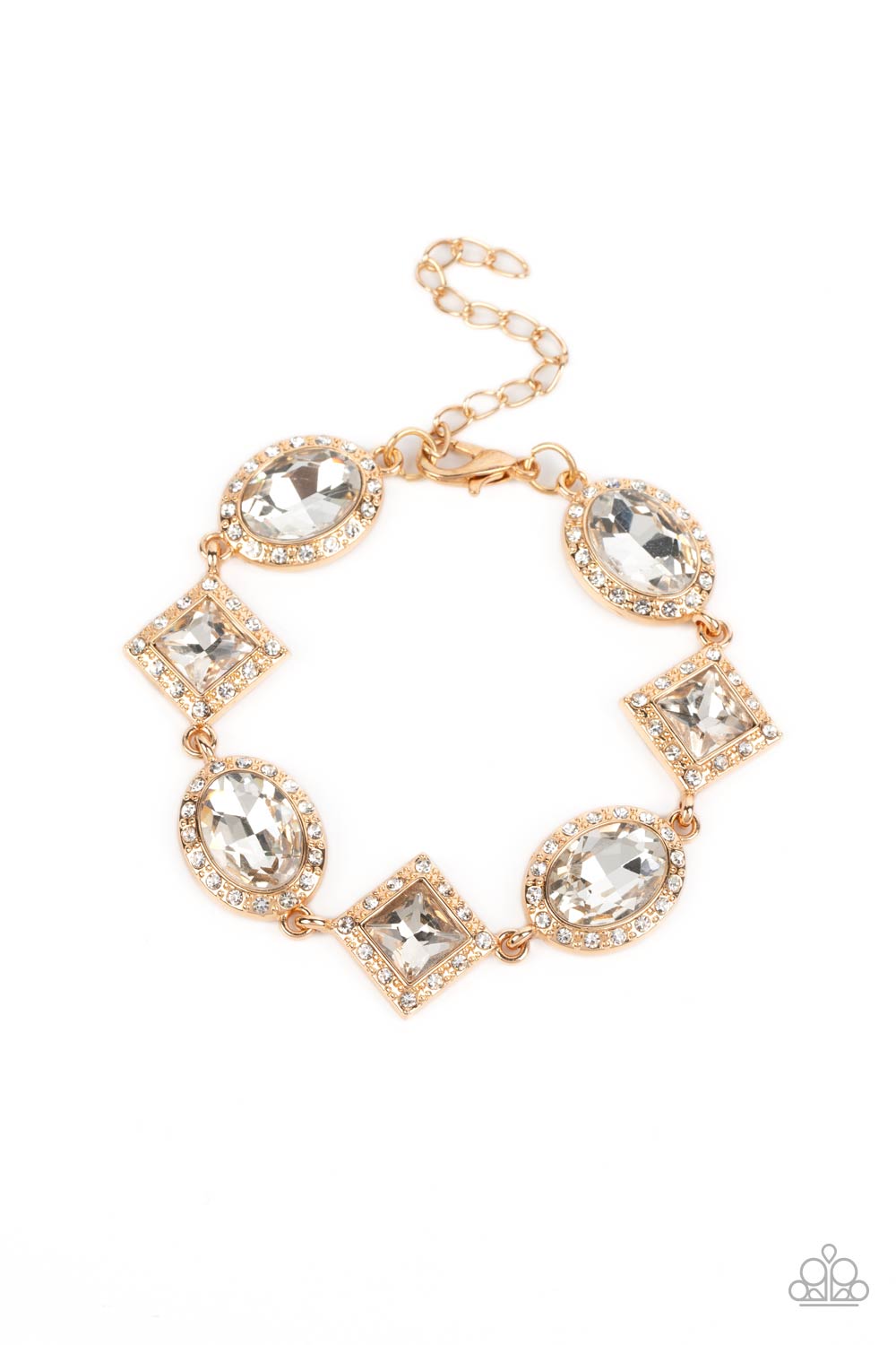 Decade of Dazzle - Gold Paparazzi Accessories