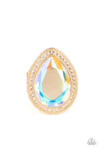 Illuminated Icon - Gold Paparazzi Accessories