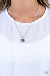 Stamped Sentiment - Silver Paparazzi Accessories