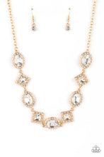 Load image into Gallery viewer, Diamond of the Season - Gold Paparazzi Accessories
