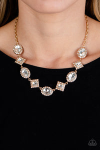 Diamond of the Season - Gold Paparazzi Accessories