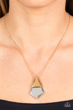 Load image into Gallery viewer, Posh Pyramid - Gold Paparazzi Accessories
