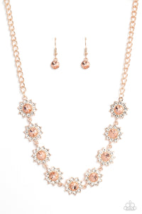 Blooming Brilliance - Rose Gold Paparazzi Accessories