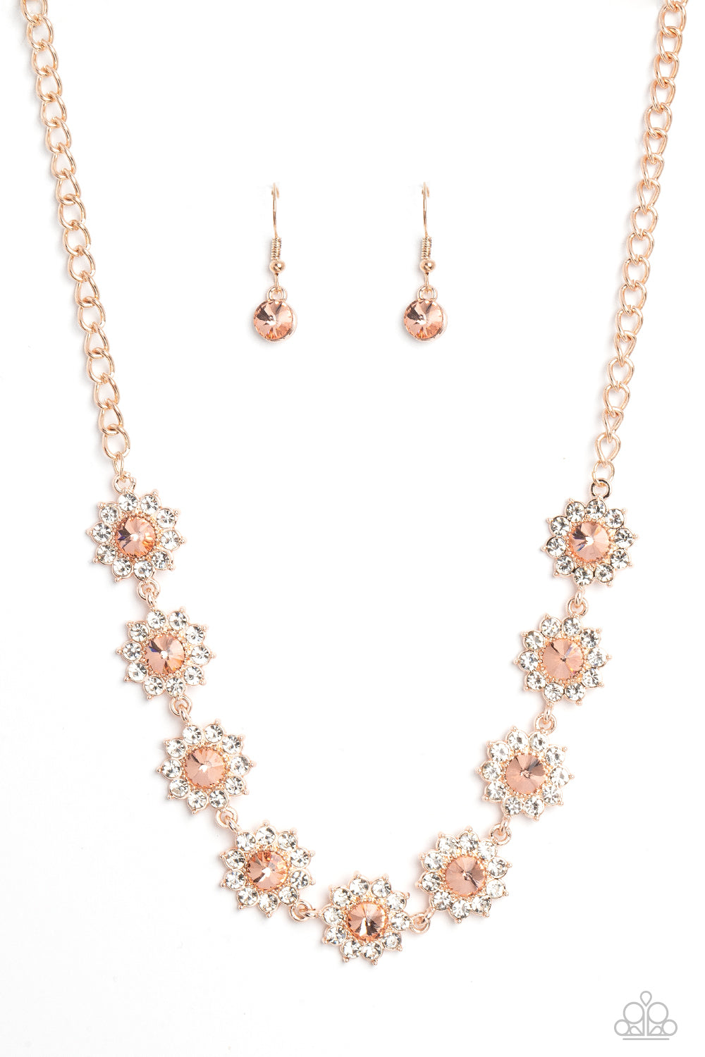 Blooming Brilliance - Rose Gold Paparazzi Accessories