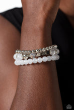 Load image into Gallery viewer, CUBE Your Enthusiasm - White Paparazzi Accessories
