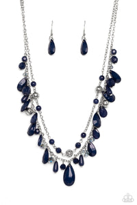 Flirty Flood - Blue Paparazzi Accessories