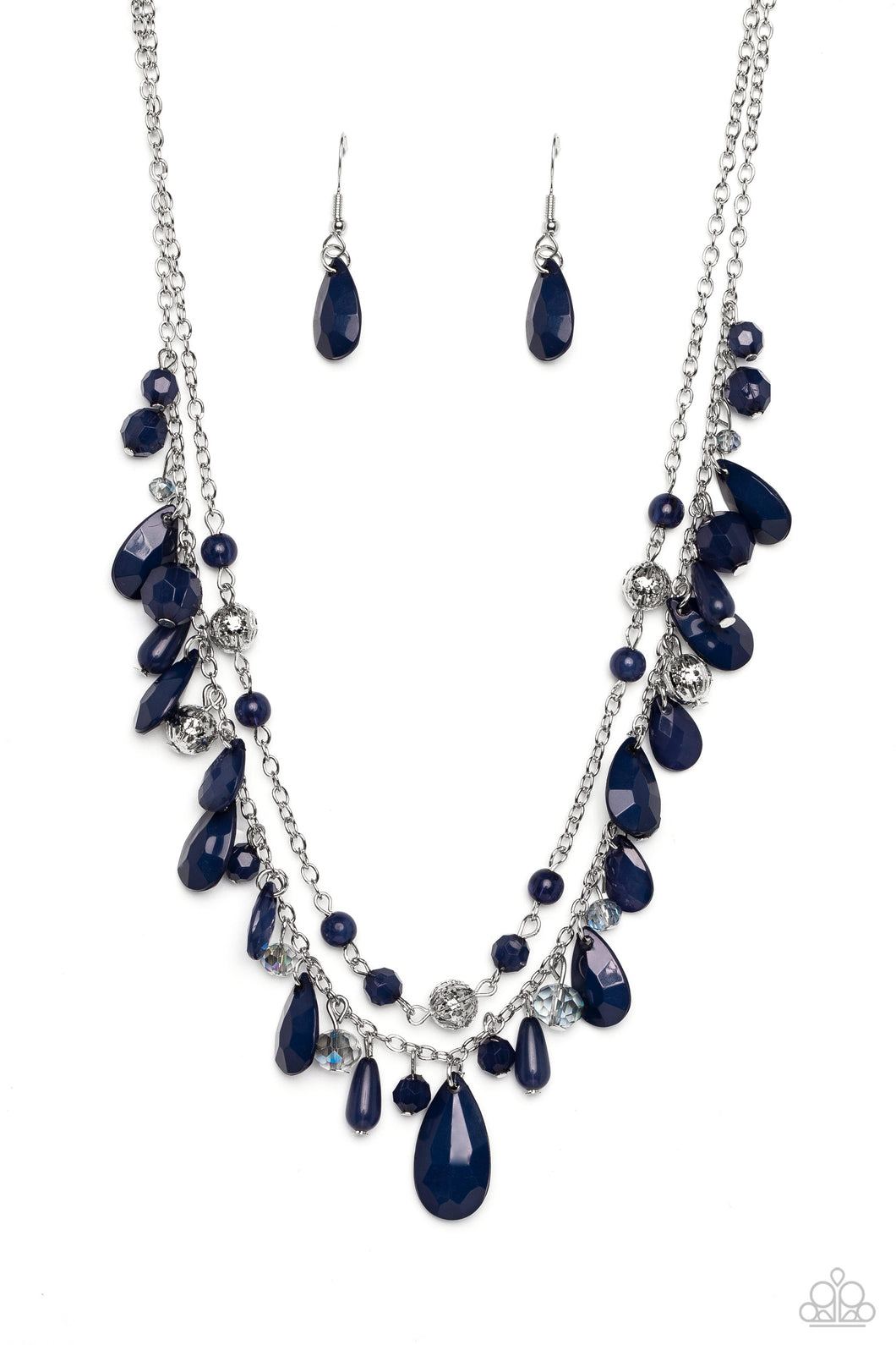 Flirty Flood - Blue Paparazzi Accessories