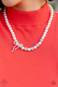 Classy Cadenza - White Paparazzi Accessories