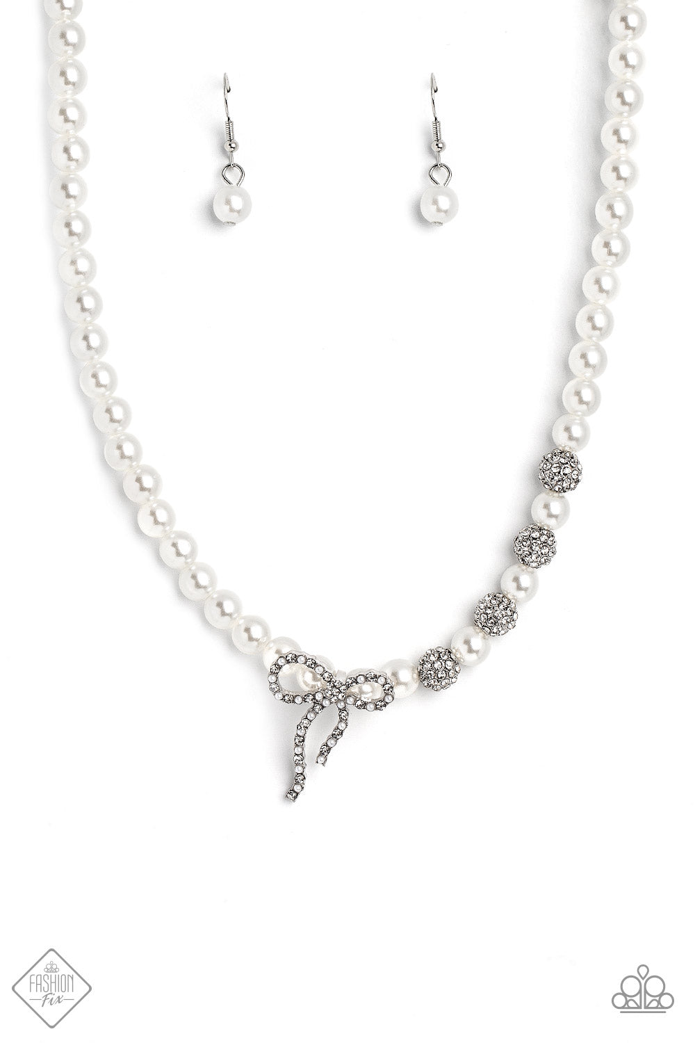Classy Cadenza - White Paparazzi Accessories