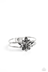 Chic Corsage - Silver Paparazzi Accessories
