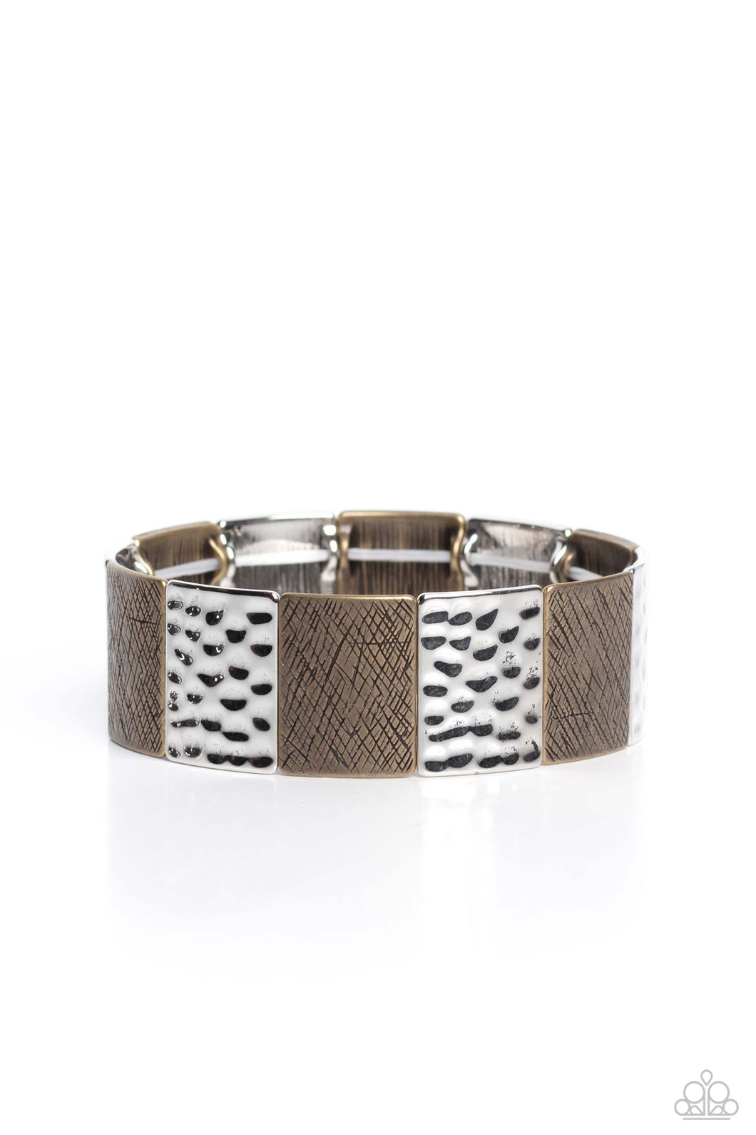 Textured Traveler - Multi Paparazzi Accessories